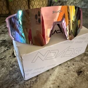 SCVCN Mirrored Sports Sunglasses